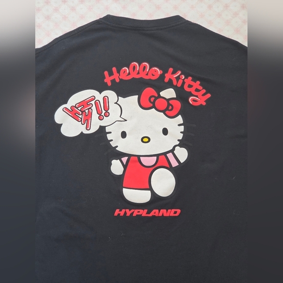 Hypland x Hello Kitty Crew Neck Graphic Tee | Size Large | Rare Collab - Picture 6 of 6